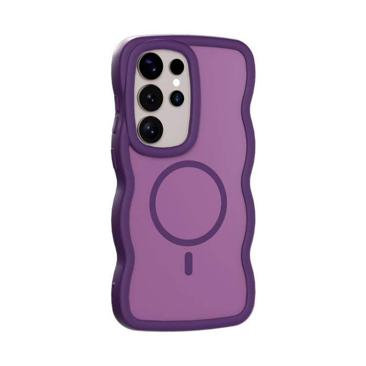 

For Samsung Galaxy S24 Ultra 5G Skin Feel MagSafe Phone Case(Purple)