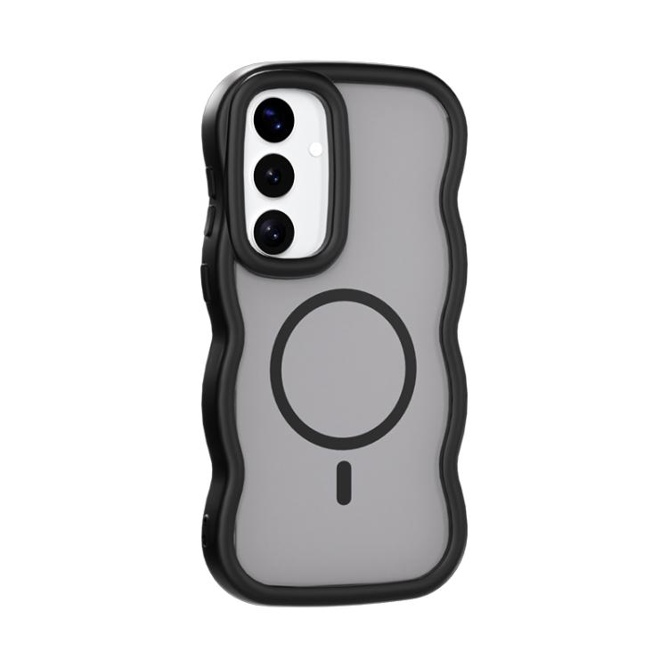 

For Samsung Galaxy S25+ 5G Skin Feel MagSafe Phone Case(Black)
