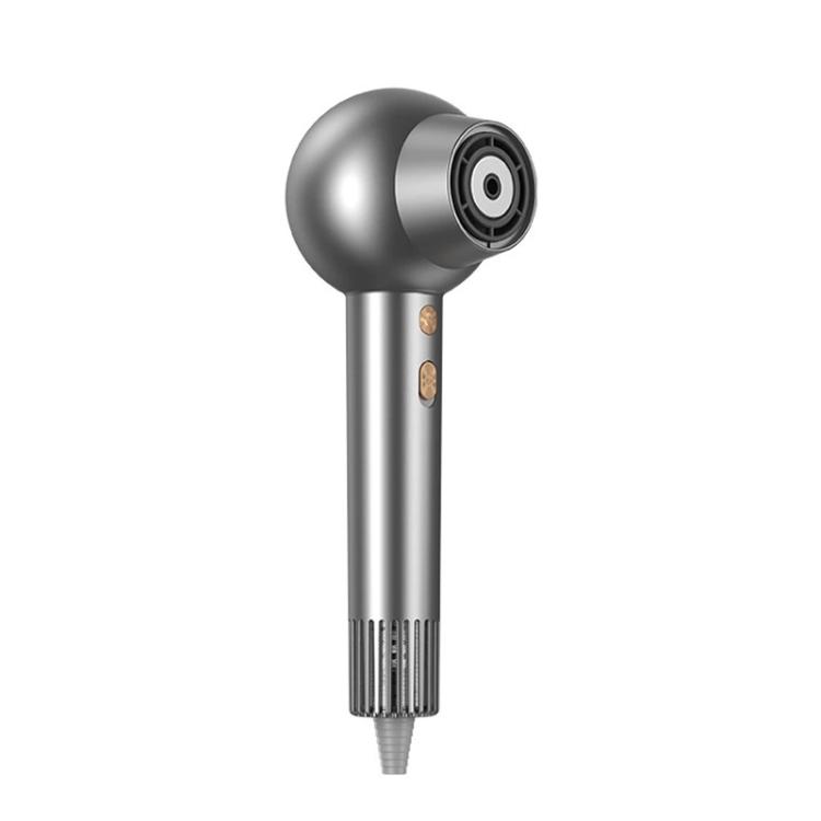 

WG-F01 LED Digital Display Smart Frequency Conversion Negative Ion High Speed Hair Dryer, EU Plug(Gray)