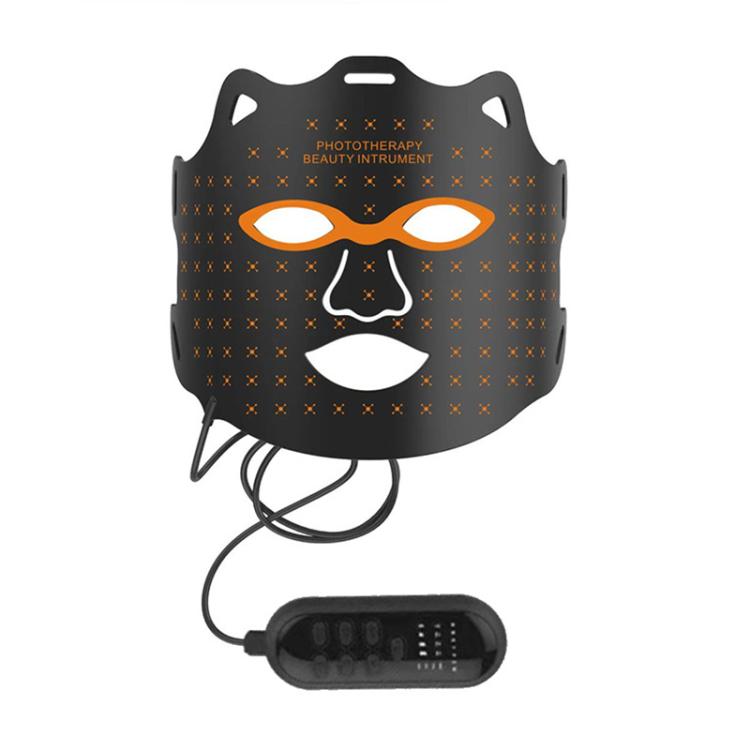 

WG-SP-1103 LED Colorful Photon Rejuvenation Mask Facial Beauty Instrument, Regular, Plug:EU Plug(Black)