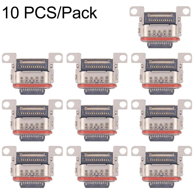 For Galaxy S24 FE SM-S721B 10 PCS/Pack Original Charging Port Connector