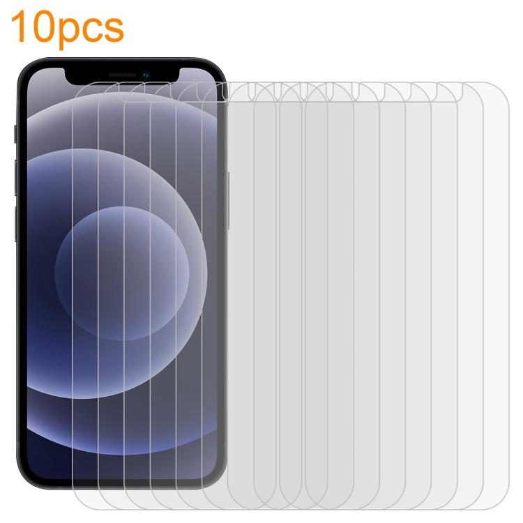 

For iPhone 12 mini 10pcs xDfind 0.26mm 9H 2.5D Middle Aluminum Tempered Glass Film