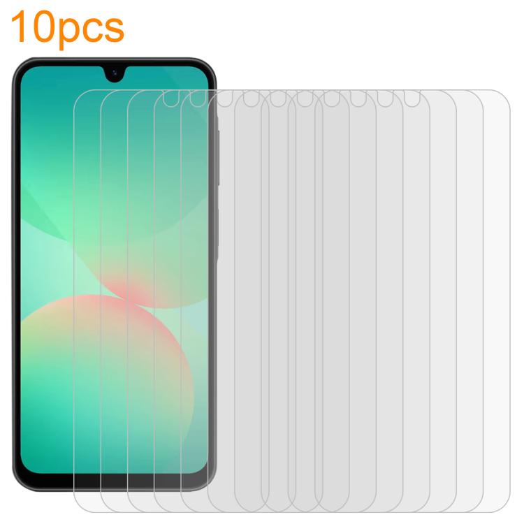 

For Samsung Galaxy F16 5G 10pcs xDfind 0.26mm 9H 2.5D Middle Aluminum Tempered Glass Film