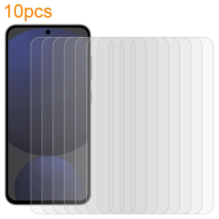 

For Samsung Galaxy S24 FE 5G 10pcs xDfind 0.26mm 9H 2.5D Middle Aluminum Tempered Glass Film