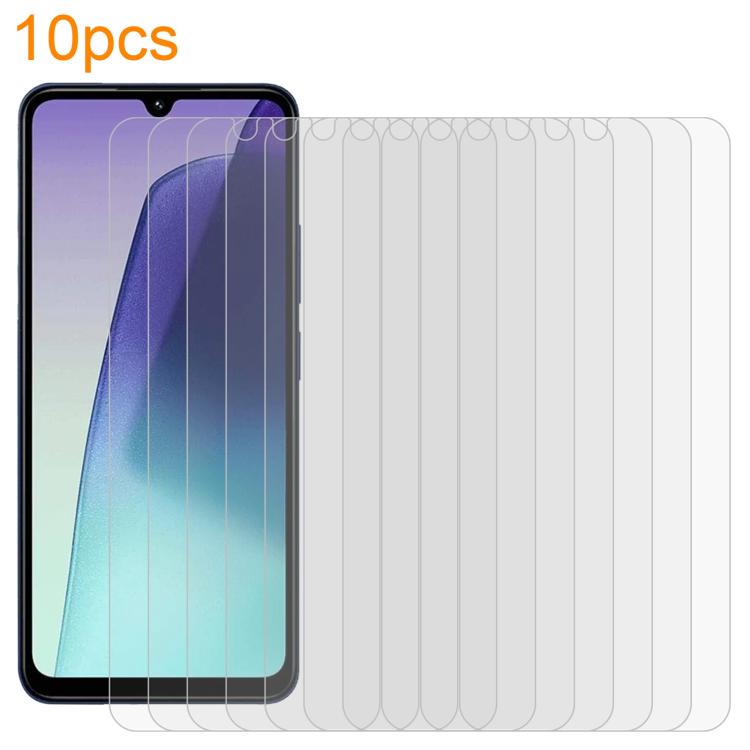

For Redmi 14C 5G 10pcs xDfind 0.26mm 9H 2.5D Middle Aluminum Tempered Glass Film