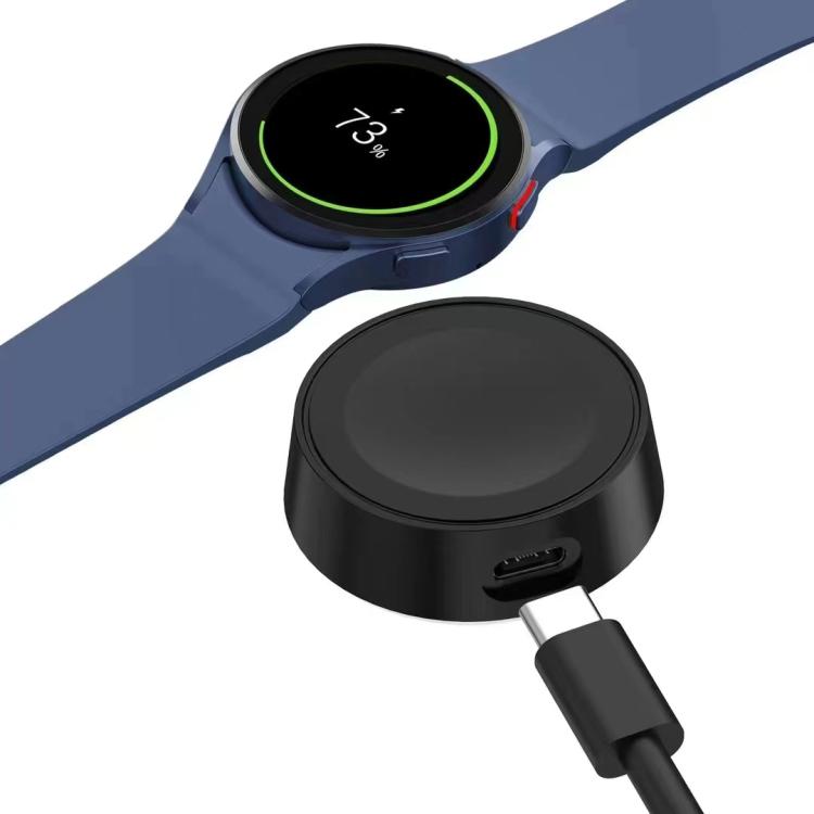 

For Samsung Galaxy Watch8/Ultra 2025/7/6/5 xDfind Portable Smart Watch Magnetic Wireless Charger, Length: 1m(Black)