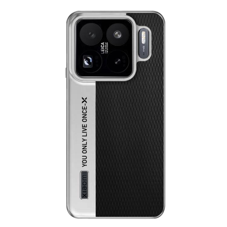 

For Xiaomi 15S Pro Camera Design Diamond Texture Leather PC Phone Case(Black)