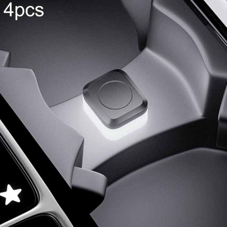 

4pcs Car USB LED Atmosphere Light(White Light)