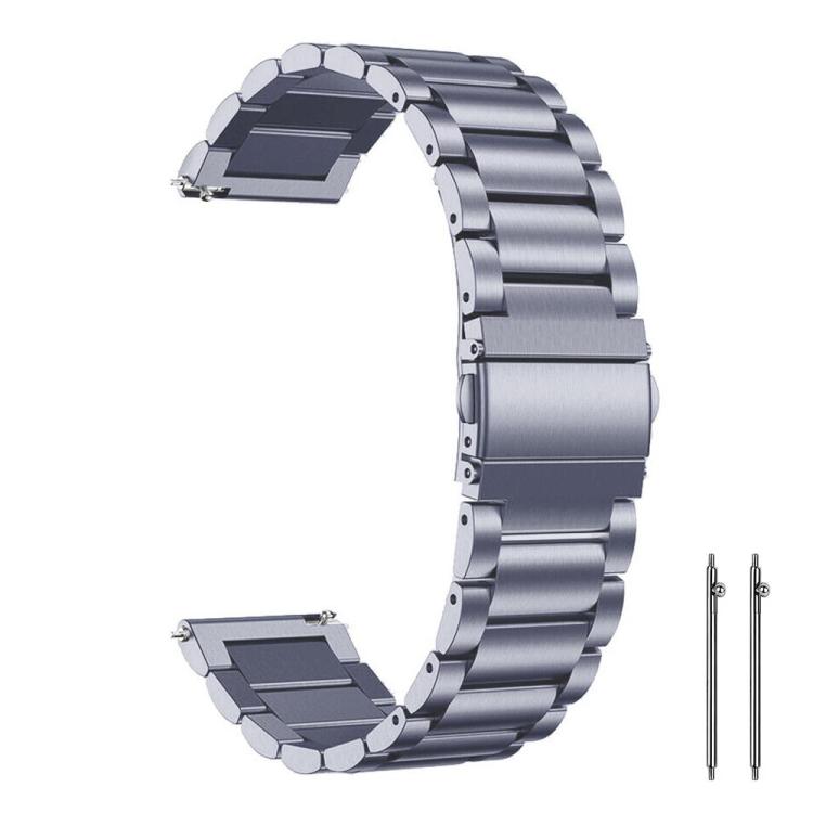 

22mm xDfind Three Beads Stainless Steel Watch Band(Space Grey)