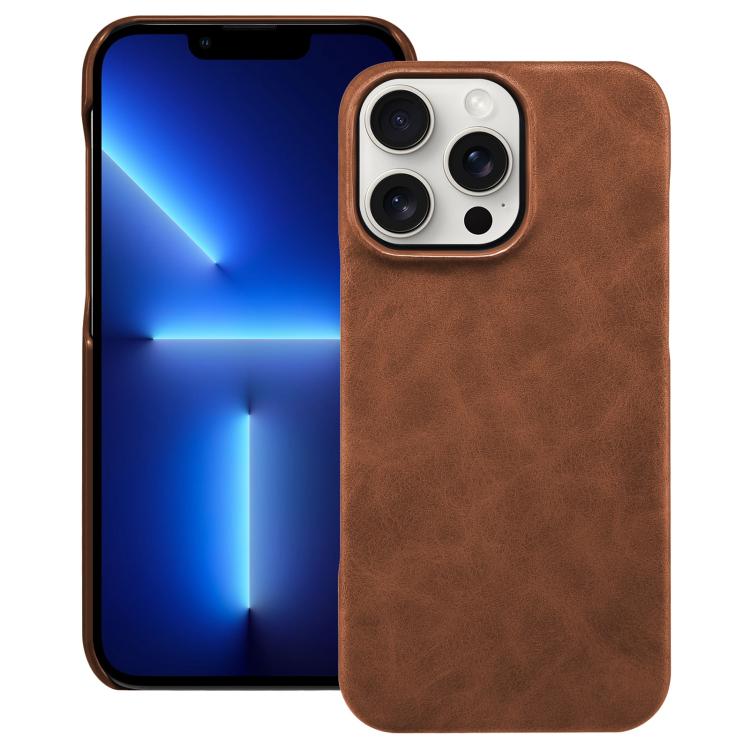

For iPhone 13 Pro Retro Texture MagSafe Phone Case(Brown)