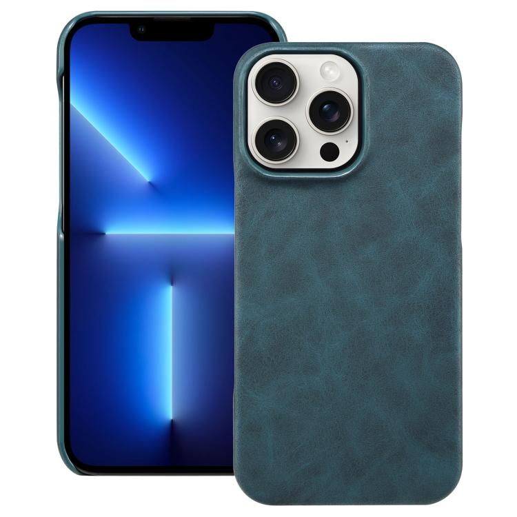 

For iPhone 13 Pro Retro Texture MagSafe Phone Case(Blue)