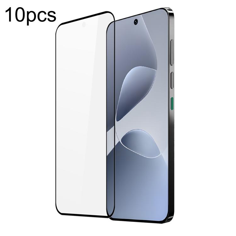 

For Infinix Hot 60 Pro 4G 10pcs DUX DUCIS 0.33mm 9H Medium Alumina Tempered Glass Film
