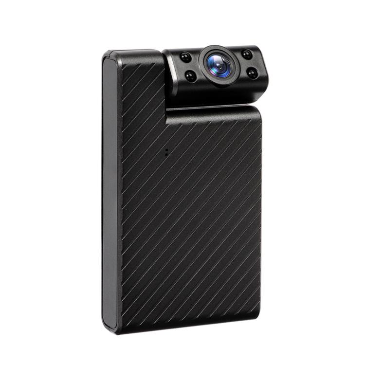 4K Portable Clip-on 180 Degree Rotating Lens Video Recorder Body Camera