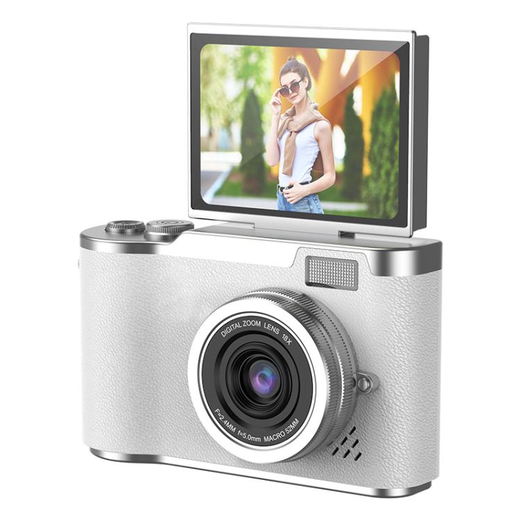 

LK007 2.4 inch HD CCD Camera Retro Kids Camera(White)
