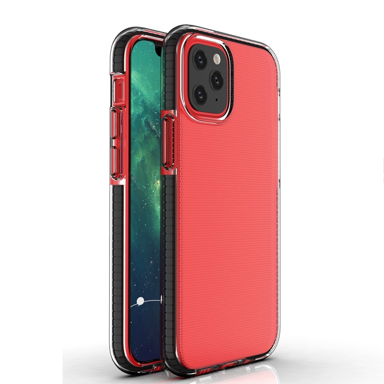 For Iphone 12 Mini Tpu Double Color Shockproof Protective Case Black