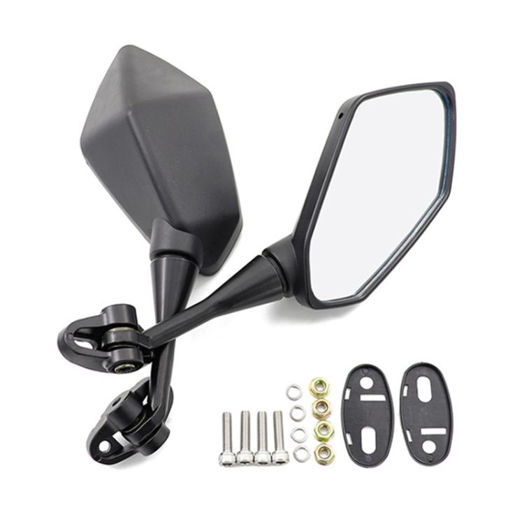 

For Yamaha YZF 600 / YZF R6 2pcs/Set Motorcycle Modified Rearview Mirror Reflective Mirror(Black)