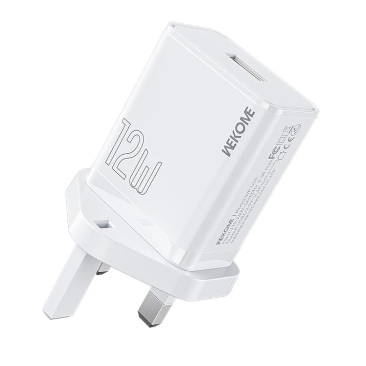

WK WP-U76 Kinkong 12W USB Charger, Plug:UK Plug(White)