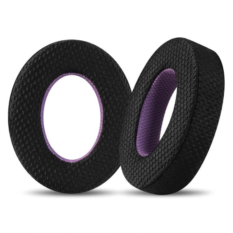 

2pcs Mesh Cloth Replacement Earpads For B&W Px7(Black Purple)