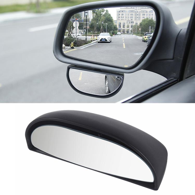 

Car 360-degree Rotating Rear-view Blind Spot Wide-angle Auxiliary Mirror(Black)