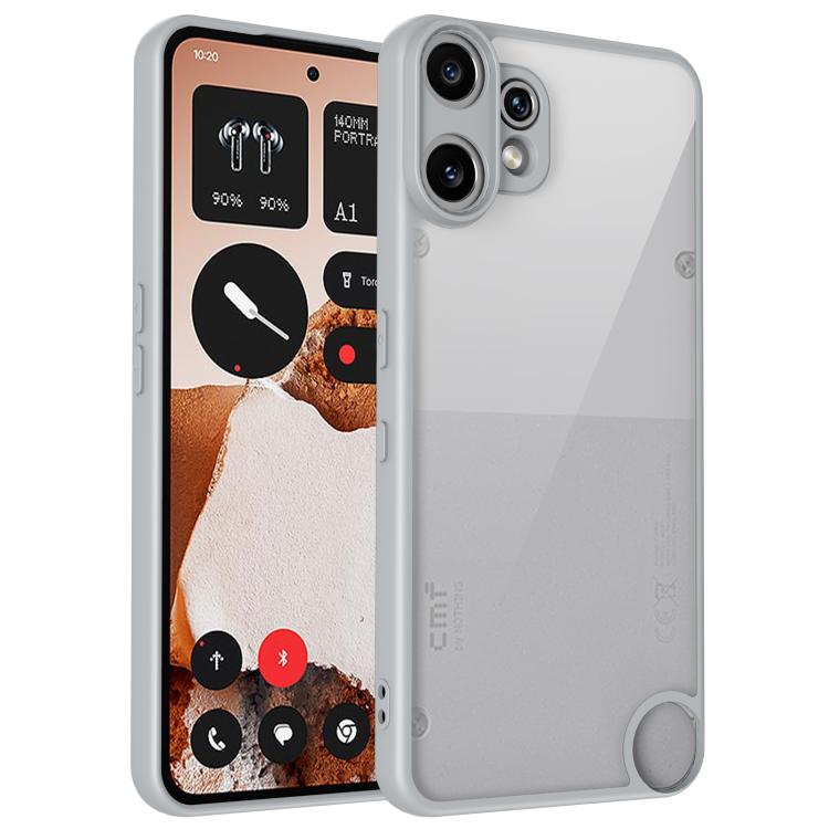 

For Nothing CMF Phone 2 Pro Matte PC Skin-feel Shockproof Phone Case(Grey)