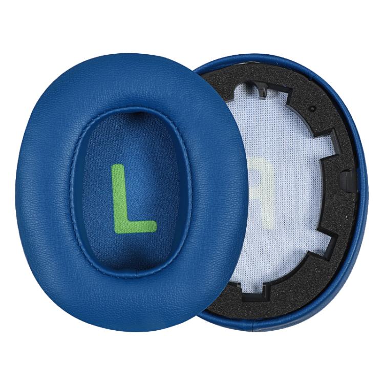 

1 Pair Protein Leather Earphone Replacement Earpads For JBL JR 460NC(Blue)