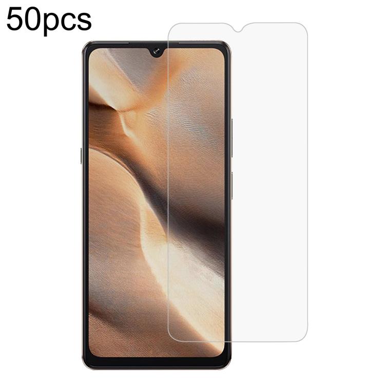 

For Cubot X100 50pcs 0.3mm High Aluminum Tempered Glass Film