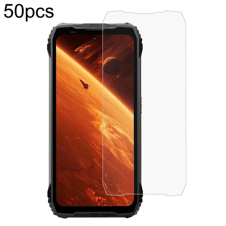 

For Blackview XPLORE 2 50pcs 0.3mm High Aluminum Tempered Glass Film