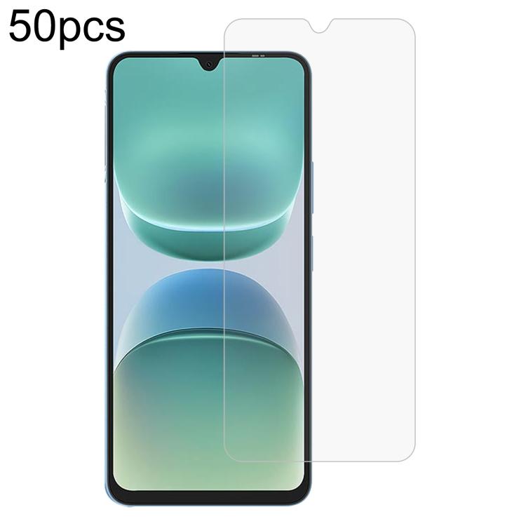 

For Blackview Oscal Tiger 8 50pcs 0.3mm High Aluminum Tempered Glass Film