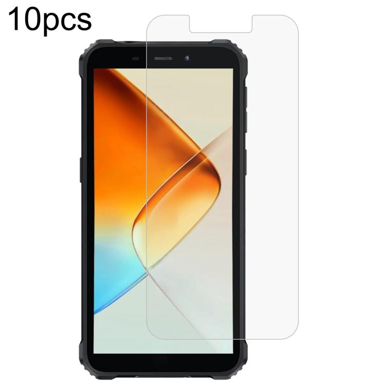 

For Oukitel G5 10pcs 0.3mm High Aluminum Tempered Glass Film
