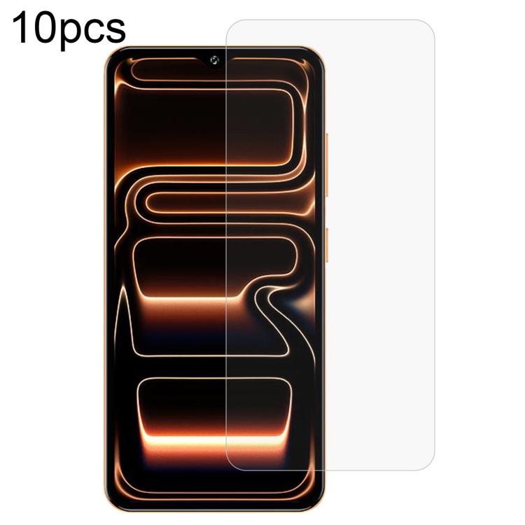 For Oukitel C17 4G 2026 10pcs 0.3mm High Aluminum Tempered Glass Film — купить у Sunsky-online WW