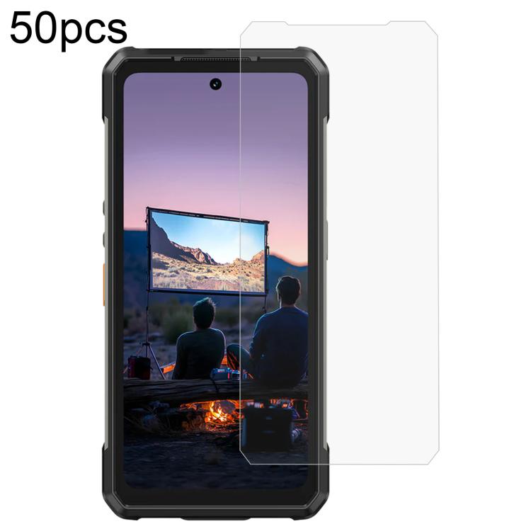 

For Ulefone Armor 34 Pro / Armor 34 50pcs 0.3mm High Aluminum Tempered Glass Film