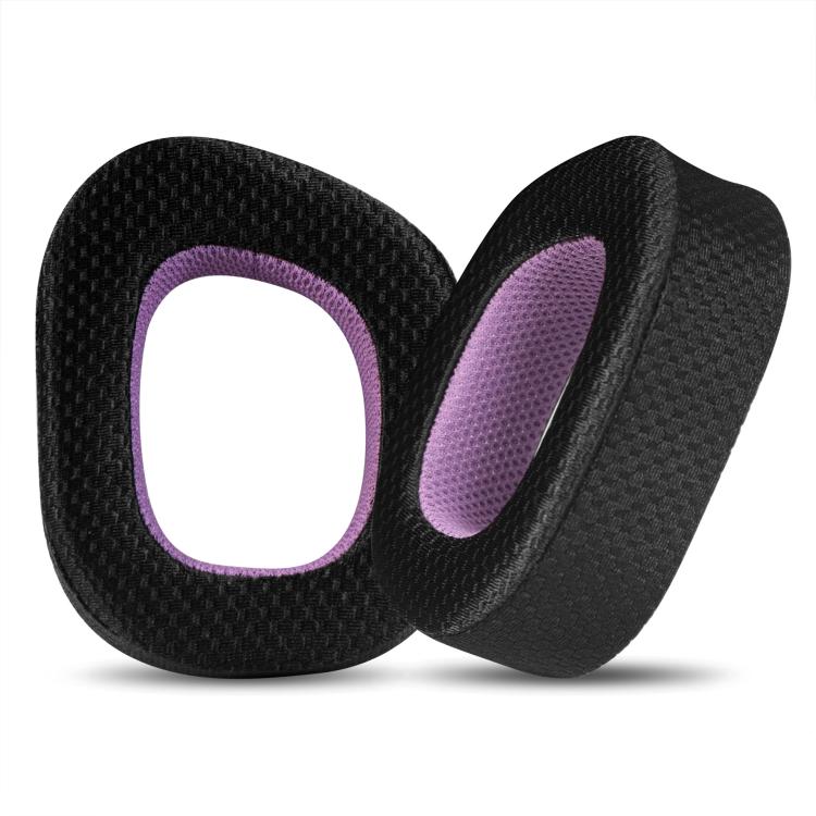

1 Pair Mesh Replacement Earpads For Corsair HS80 Max / HS80 USB Wired / HS80 RGB(Black Purple)