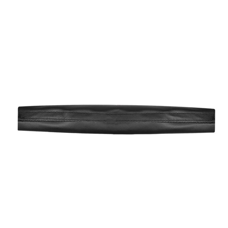 

Universal PU Leather Headband Protective Cover, Size:Curved 21x11x8.5cm(Black)