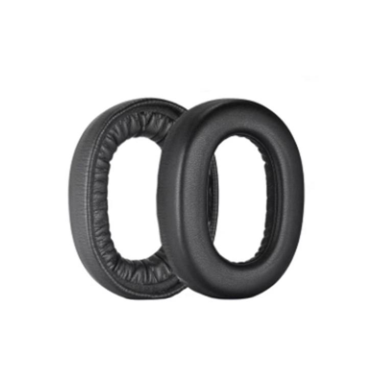 

1 Pair Protein Leather Earpads For Jabra Elite 85H(Black)