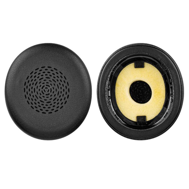 

1 Pair Protein Leather Earpads For Jabra Evolve2 75(Black)