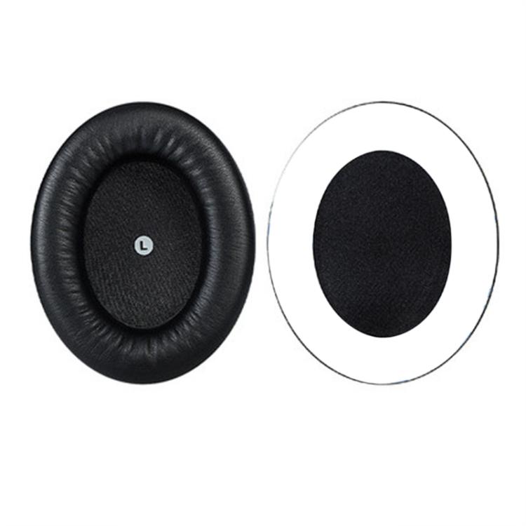 

1 Pair Sponge Earmuffs Replacement Earpads For Audeze Mobius, Model:Protein Leather(Black)