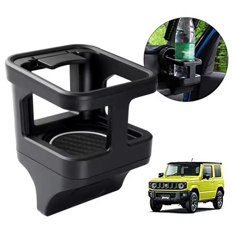 

For Suzuki Jimny JB74 / JB64 2018- Car Air Outlet Water Cup Holder(Black)