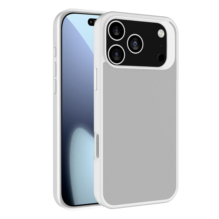 

For iPhone 17 Pro Max Kalebol Frosted PC Hybrid TPU Phone Case(White)