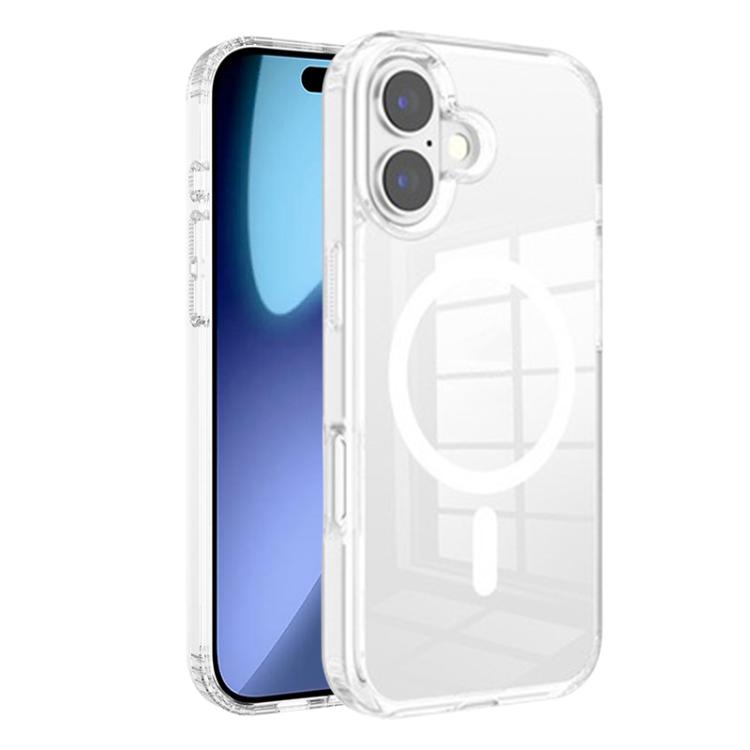 

For iPhone 17 Kalebol Clear Space MagSafe TPU Phone Case(Transparent)