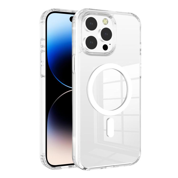 

For iPhone 14 Pro Kalebol Clear Space MagSafe TPU Phone Case(Transparent)