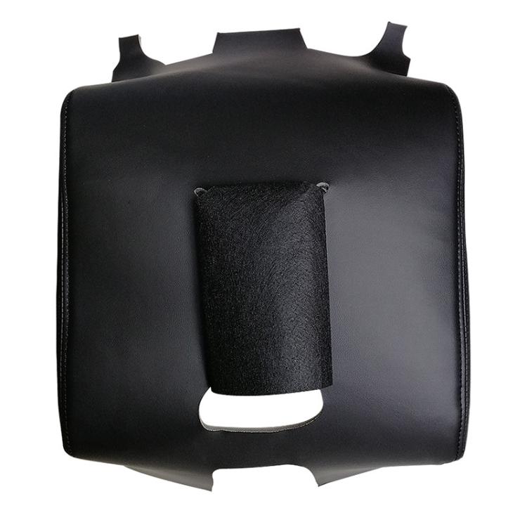 

Car Central Armrest Box Protective Leather Cover for Chevrolet Silverado 1500 / 2500 2014-2018(Black)