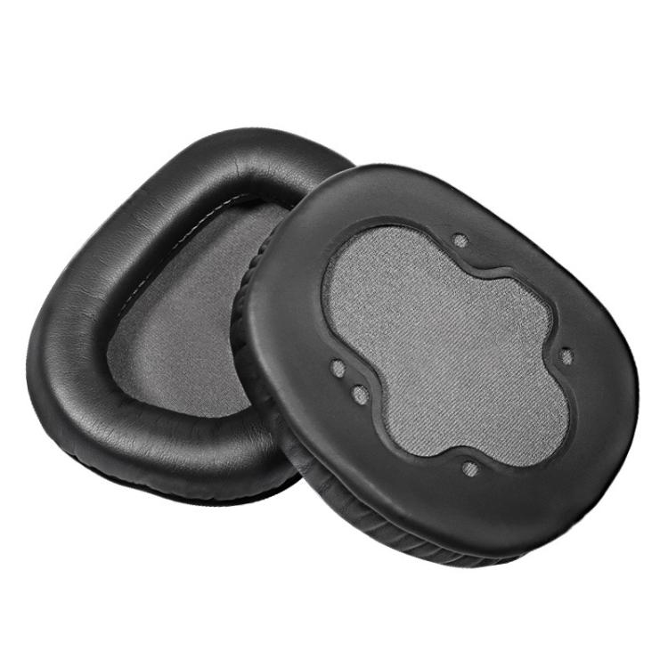 

1 Pair Snap-on Replacement Earpads For ASUS Centurioner, Material:Protein Leather(Black)