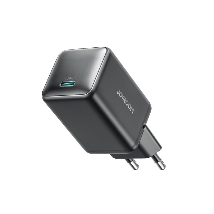 

JOYROOM TCG18 65W GaN USB-C / Type-C Port Mini Charger, Plug:EU Plug(Black)
