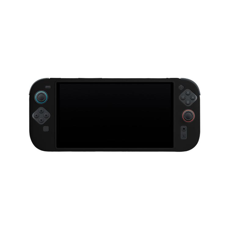 

For Nintendo Switch 2 Game Console Silicone One-piece Protective Case(Black)