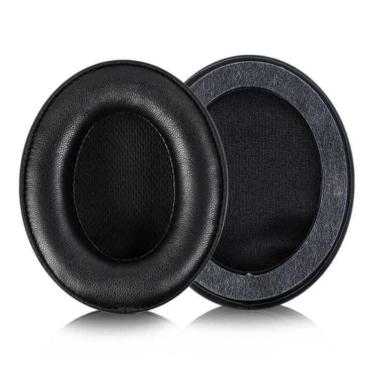 

2pcs Push-on Replacement Earpads For DENON AH D1100 / AH-NC800, Material:Lambskin(Black)