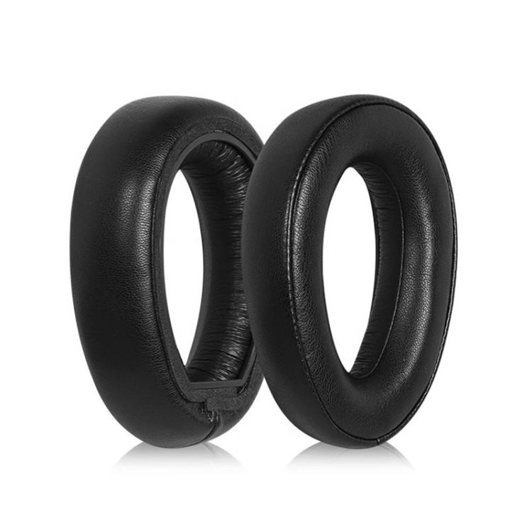 

2pcs Snap-on Replacement Earpads For Sennheiser PXC550 / PXC480 / MB660, Material:Thickened Protein Leather(Black)