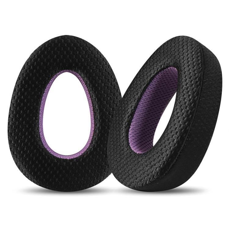 

2pcs Snap-on Replacement Earpads For Sennheiser PXC550 / PXC480 / MB660, Material:Weaving Mesh(Black Purple)