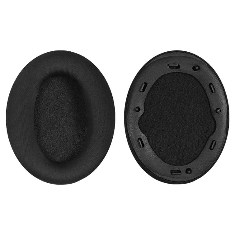 

2 Pack Ice Silk Cloth Earphone Replacement Earpads Pads For Sony WH-1000XM3(Black)