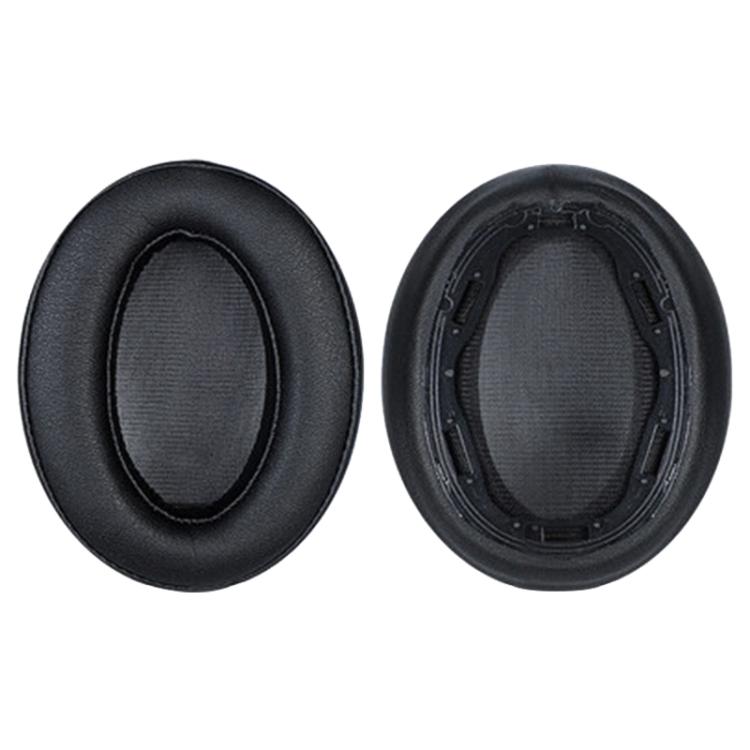

2 Pack Protein Leather Earphone Replacement Earpads Pads For Sony WH-H910N(Black)