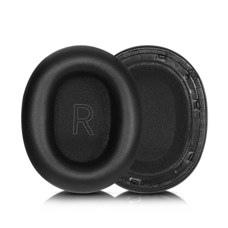 

1 Pair Snap-on Protein Leather Replacement Earpads For Panasonic AH-A800(Black)